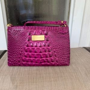Brahmin cranberry bag